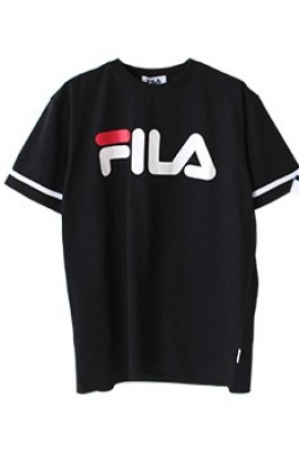 FILA Large Logo Tee - Black